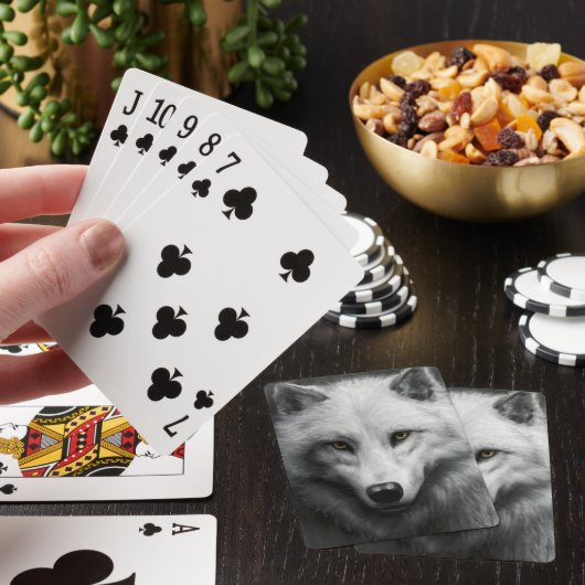 Wolf Pokerkaarten (Insitu)