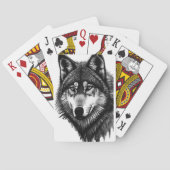 Wolf Pokerkaarten (Achterkant)