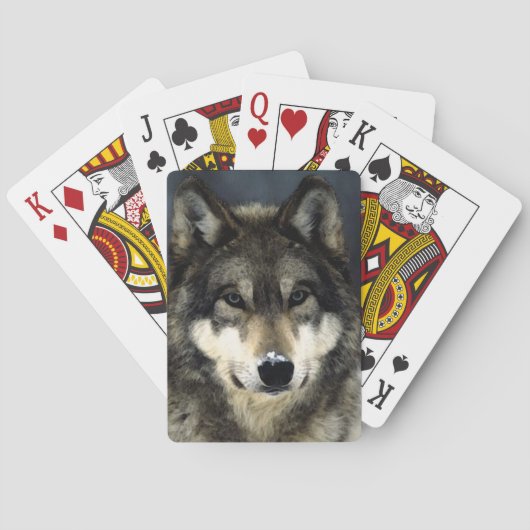 Wolf Pokerkaarten (Achterkant)