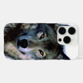 Wolf Portrait Case-Mate iPhone Case (Achterkant (horizontaal))