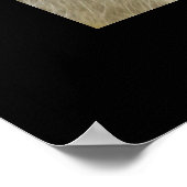 Wolf Portrait en Wolf Poem Wildlife Art Poster (Hoek)