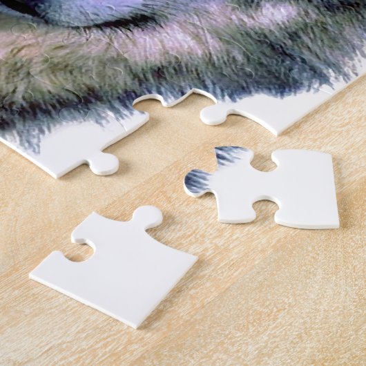 Wolf Portrait Legpuzzel (Zijkant)