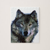 Wolf Portrait Legpuzzel (Verticaal)