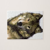 Wolf Portrait Legpuzzel (Horizontaal)