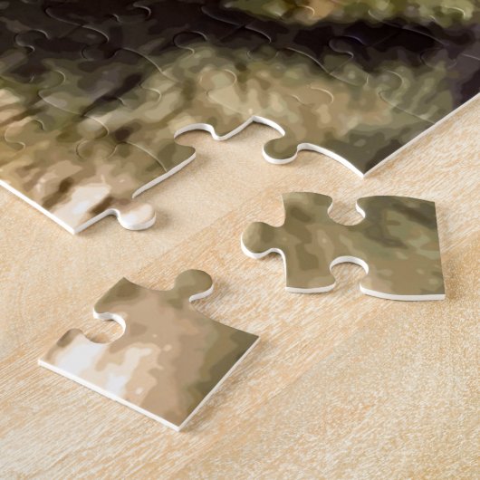 Wolf Portrait Legpuzzel (Zijkant)