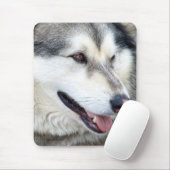 Wolf Portrait Muismat (Met muis)