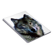 Wolf Portrait Notitieboek (Rechterzijde)