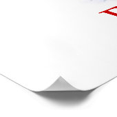 Wolf Portrait Square Freedom Poster Print (Hoek)