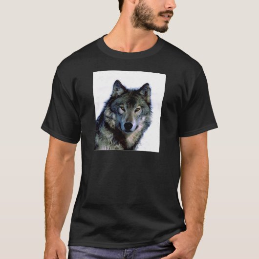 Wolf Portrait T-shirt (Voorkant)
