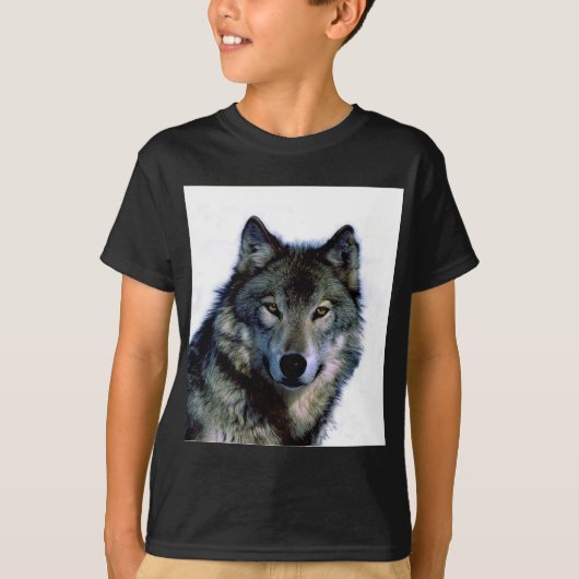 Wolf Portrait T-shirt (Voorkant)