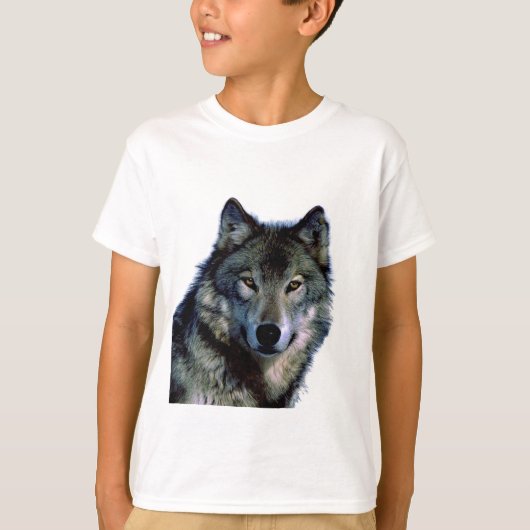 Wolf Portrait T-shirt (Voorkant)