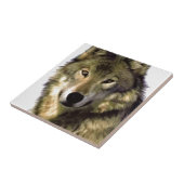 Wolf Portrait Tegeltje (Zijkant)