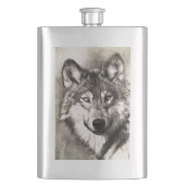 Wolf portret flacon (Voorkant)