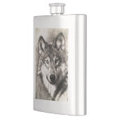 Wolf portret flacon (Links)