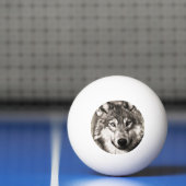 Wolf portret pingpongbal (Net)