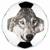 Wolf portret voetbal (Voorkant)
