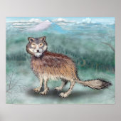 Wolf Poster (Voorkant)