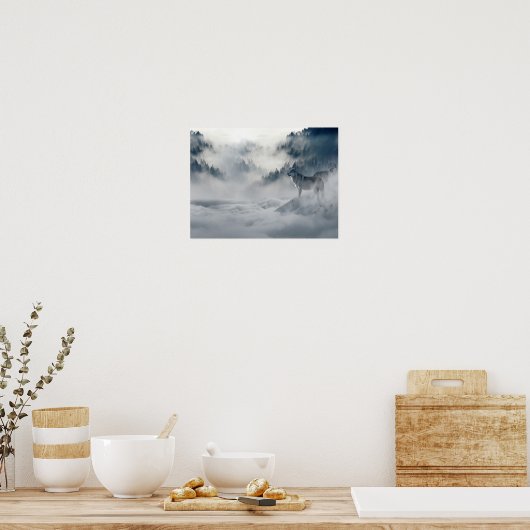 Wolf Poster (Keuken)