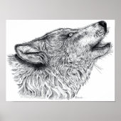 Wolf Poster (Voorkant)