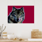 Wolf Poster (Keuken)