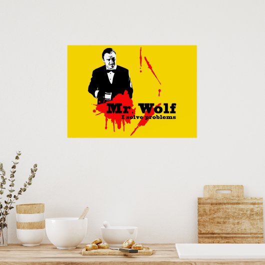 Wolf Poster (Keuken)