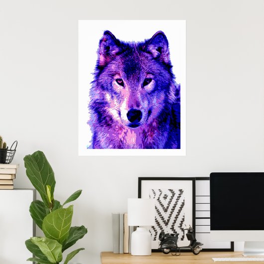Wolf Poster Print - Wolven Posters (Thuiskantoor)