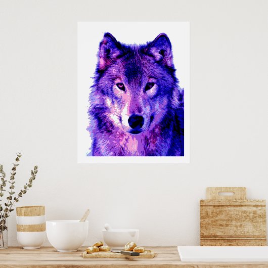 Wolf Poster Print - Wolven Posters (Keuken)