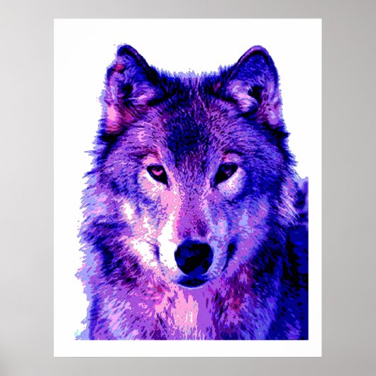 Wolf Poster Print - Wolven Posters (Voorkant)