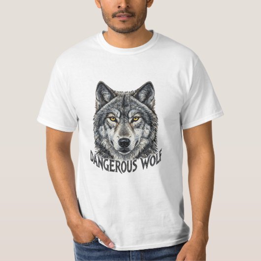 Wolf Power T-Shirt (Voorkant)
