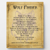 Wolf Prayer Fotoplaat (Voorkant)