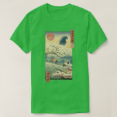 Wolf Princess Ukiyo e T-shirt (Design voorkant)