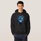 wolf print sweatshirt (Voorkant volledig)