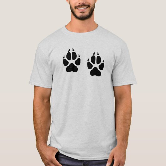 Wolf Prints T-shirt (Voorkant)