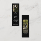 WOLF PROTECTION Bladwijzer \ Profiel Kaarten Mini Visitekaartje (Voorkant / Achterkant)