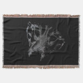 Wolf Pup Blanket Husky Wolf Pup Throw Blanket Deken (Voorkant)