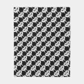 Wolf Pup Blanket Husky Wolf Puppy Dog Blankets Fleece Deken (Voorkant)