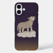 Wolf Pup Howling Case-Mate iPhone Case (Achterkant)