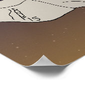 Wolf Pup Howling Poster (Hoek)