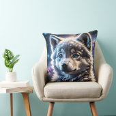 Wolf pup kussen (Stoel)