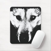 Wolf Pup Mousepad Gifts Malamute Wolf Dogs Muismat (Met muis)
