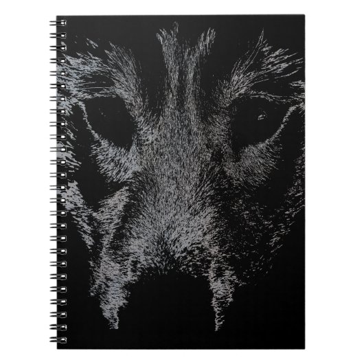 Wolf Pup notebook Siberian Husky Pup Journal Book Notitieboek (Voorkant)
