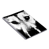 Wolf Pup Notitieboek Husky / Wolf Gifts & Books (Rechterzijde)