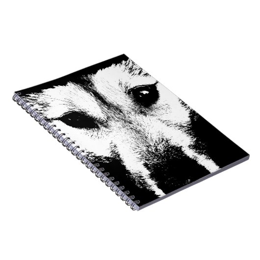 Wolf Pup Notitieboek Husky / Wolf Gifts & Books (Rechterzijde)