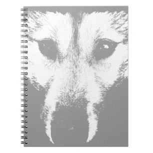 Wolf Pup Notitieboek Siberian Husky Pup Journal Bo