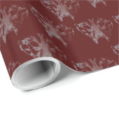 Wolf Pup-papier voor rotatiepersen Wolf Puppy Sled Cadeaupapier (Rol Hoek)