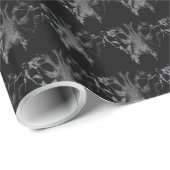 Wolf Pup-papier voor rotatiepersen Wolf Puppy Sled Cadeaupapier (Rol Hoek)