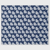 Wolf Pup-papier voor rotatiepersen Wolf Puppy Sled Cadeaupapier (Vlak)