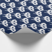 Wolf Pup-papier voor rotatiepersen Wolf Puppy Sled Cadeaupapier (Hoek)