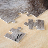 Wolf Pup Puzzle gepersonaliseerde Wolf Eyes Gifts Legpuzzel (Zijkant)