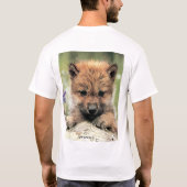 Wolf Pup T-shirt (Achterkant)